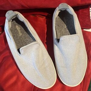 Allbirds Wool Loungers Women’s 6 Light Blue Merino Wool Slip On Shoes